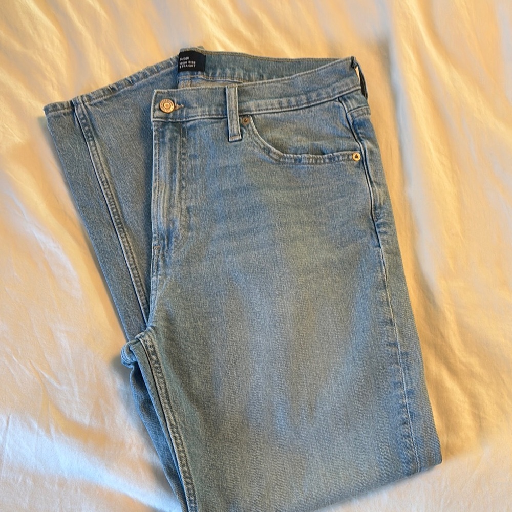 GAP High-Rise Women’s Jeans - Light Blue